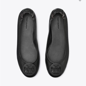 Tory Burch Women's Black Ballet Flats 13m